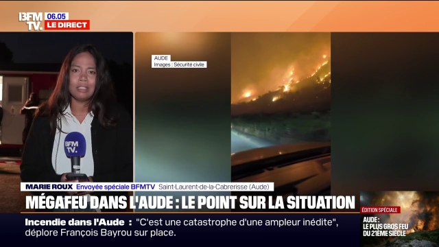 Incendie dans l'Aude: le feu a parcouru 16.000 hectares, soit 22.500 terrains de football