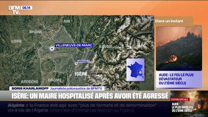 Le maire de la commune de Villeneuve-de-Marc hospitalisé après avoir été agressé, le suspect en fuite