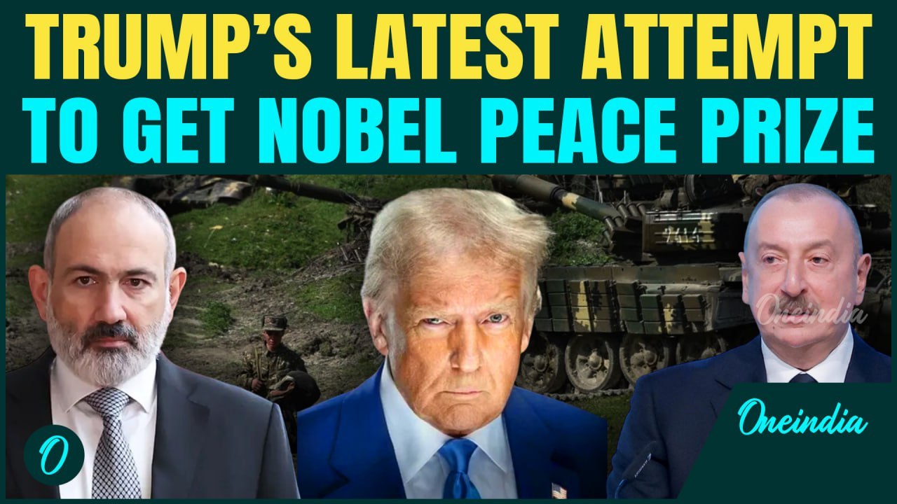 Trump’s NOBEL PRIZE Quest Continues|White House to host Armenia & Azerbaijan Leaders for Peace Talks