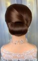 Elegant Beauty : The Perfect Bun Hairstyle
