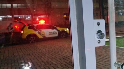 Clínica veterinária é arrombada no centro de Cascavel e suspeito é preso em flagrante