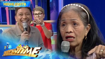 Jhong, napandilatan ng mata ni nanay Leonida | It's Showtime
