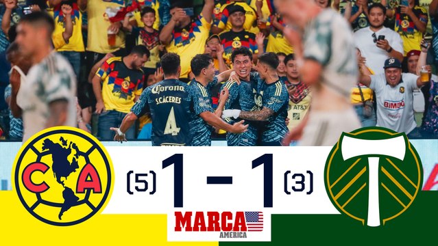 Las Águilas lo ganan en penales I América (5) 1-1 (3) Portland I Resumen y goles
