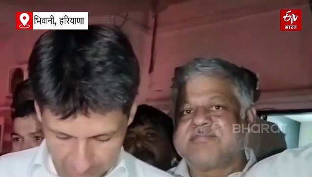 कांग्रेस सांसद दीपेंद्र हुड्डा और जेपी पहुंचे भिवानी, बारिश से प्रभावित फसलों का किया मुआयना, सरकार से की मुआवजे की मांग