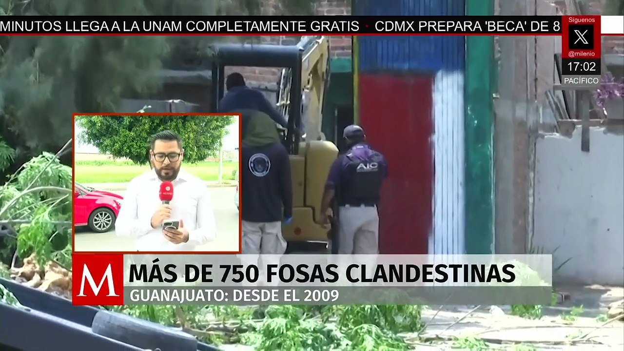 Guanajuato registra más de 750 fosas clandestinas localizadas desde 2009
