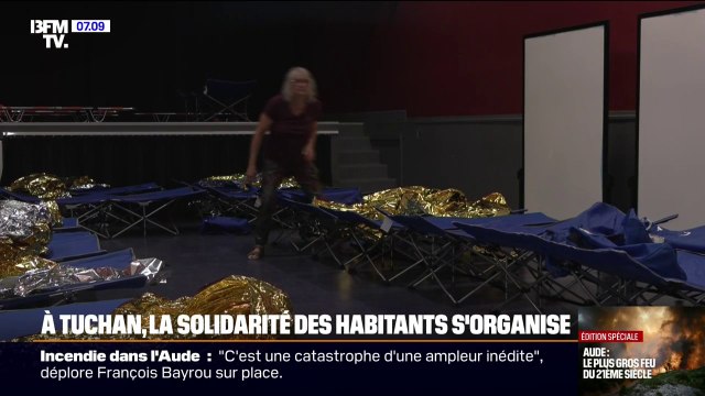 Incendie dans l'Aude: 17 centres d’hébergement d’urgence ouverts pour accueillir les sinistrés