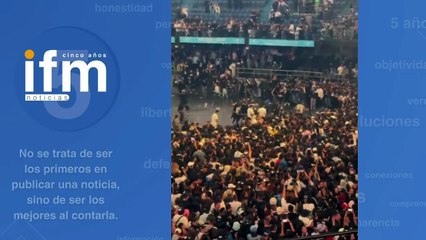 Disturbios en el Movistar Arena dejan al menos un muerto