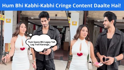 Hum Bhi Kabhi-Kabhi Cringe Content Daalte Hai - Shreya Kalra Snapped With B.F Rishabh Jaiswal