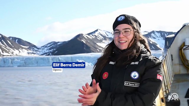 Genç bilim insanları Kuzey Kutbu'nda çalışmalar gerçekleştirdi
