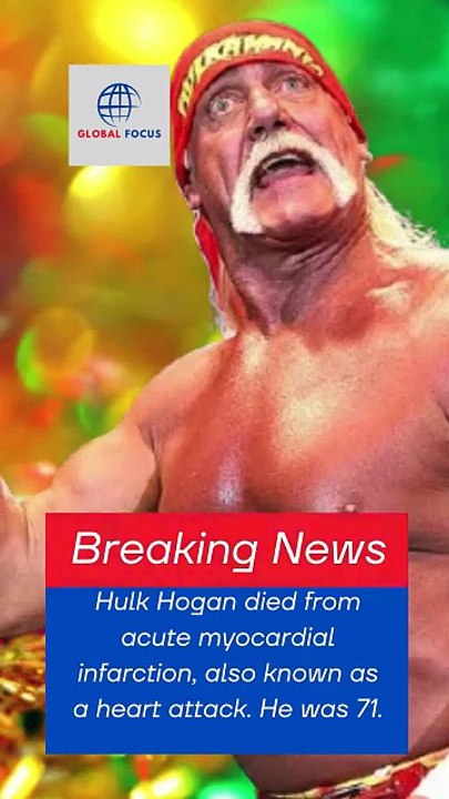Hulk Hogan Dies at the age of 71.