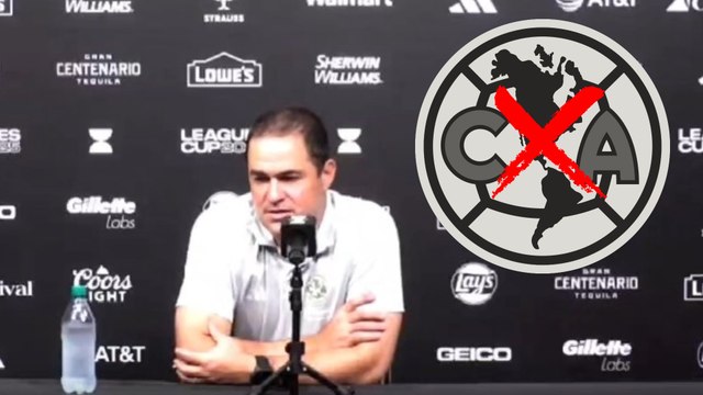 André Jardine consuma el fracaso de América en Leagues Cup: Estamos dolidos