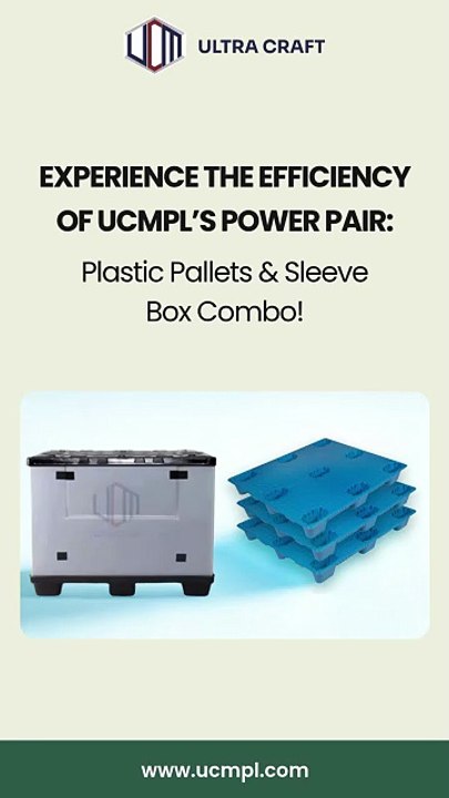 Plastic Pallets | FLC Foldable Plastic Pallet Box