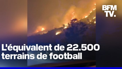 Les images impressionnantes de l'incendie dans l'Aude