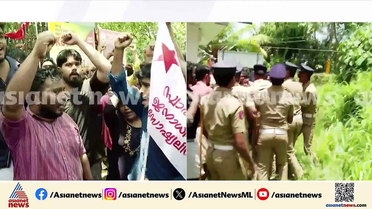 'പുതിയ വിസിയെ ഉടൻ നിയമിക്കണം', കെ ടി യുവിൽ വിസിക്കെതിരെ എസ്എഫ്ഐ പ്രതിഷേധം