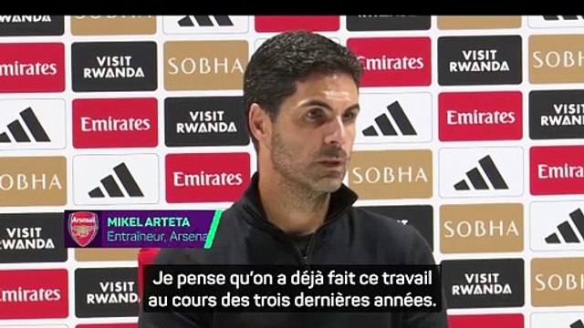 Arteta : Prêts à lutter pour le titre