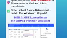 Windows 11 Upgrade trotz „nicht unterstützt“ – So klappt’s doch!