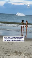 Crash landing 🛬 on Sea #crash#landing#sea