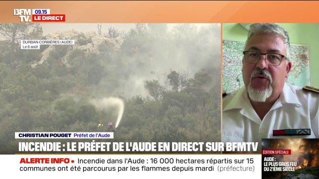 7 MINUTES POUR COMPRENDRE - Incendie dans l’Aude: le feu n’est toujours pas fixé même “s’il progresse moins vite”