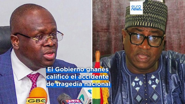 Un accidente de un helicóptero militar deja al menos 8 muertos, incluidos 2 ministros, en Ghana