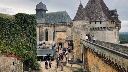 Le château de Biron en Dordogne a explosé ses records de fréquentation