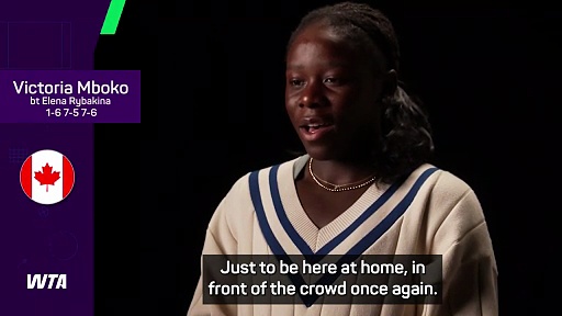 Mboko lost for words after 'crazy week'