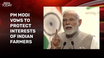 PM Modi on interests of Indian farmers; Trump's secondary sanctions threat