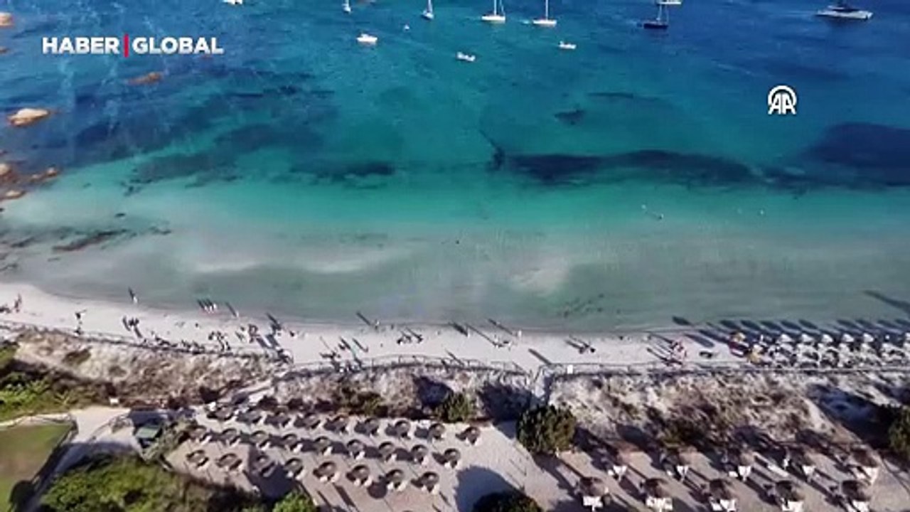 İtalya'nın en çok ziyaret edilen turistik adasından eşsiz görüntüler