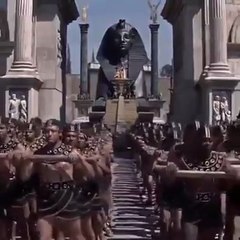 Amazing Entry of Cleopatra in Rome.