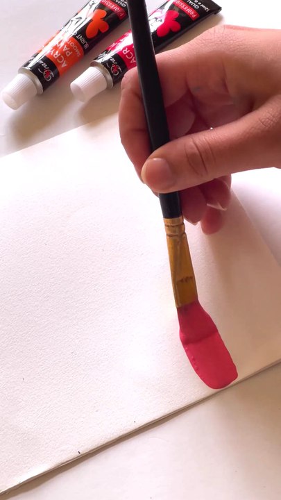 Pink Acrylic Boho Painting Tutorial