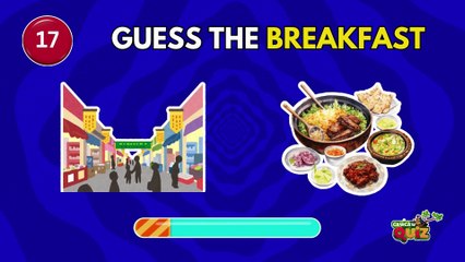 Guess The FOOD By Emoji? 🥛🥪 Breakfast Emoji Quiz