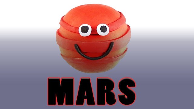 Learn How To Make Planet Mars With Play Doh | DIY Planet Craft For Kids | Fun Learning Videos
