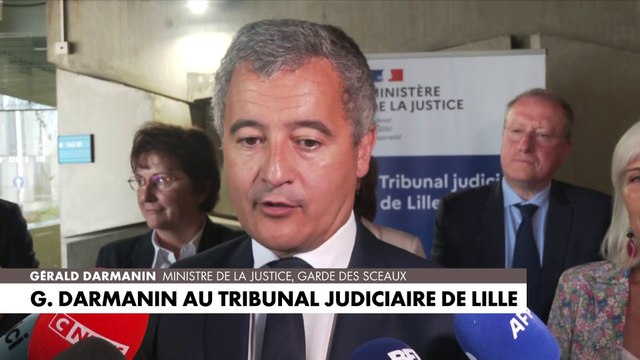 Gérald Darmanin : «Il n’y a jamaiseu autant de peines prononcées»