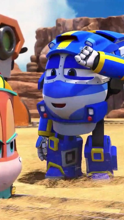 Robot Trenler _ Çamur Fırtınası Başlıyor!😮#minikaçocuk