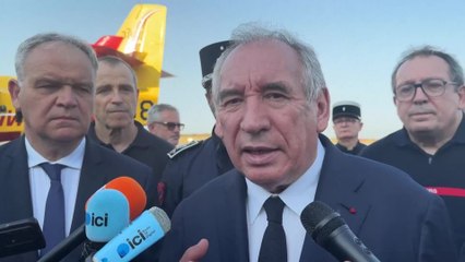 Incendie dans l'Aude : "Une catastrophe d'ampleur inédite" pour François Bayrou