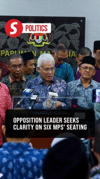 Opposition leader demands clarity over status, seating arrangement of six MPs no longer with PN