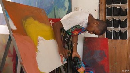 Nigerian artist with autism breaking world records