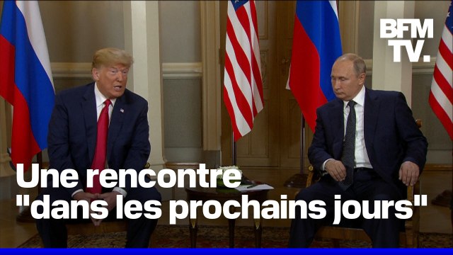 Ukraine: la Russie officialise une rencontre “dans les prochains jours” entre Donald Trump et Vladimir Poutine