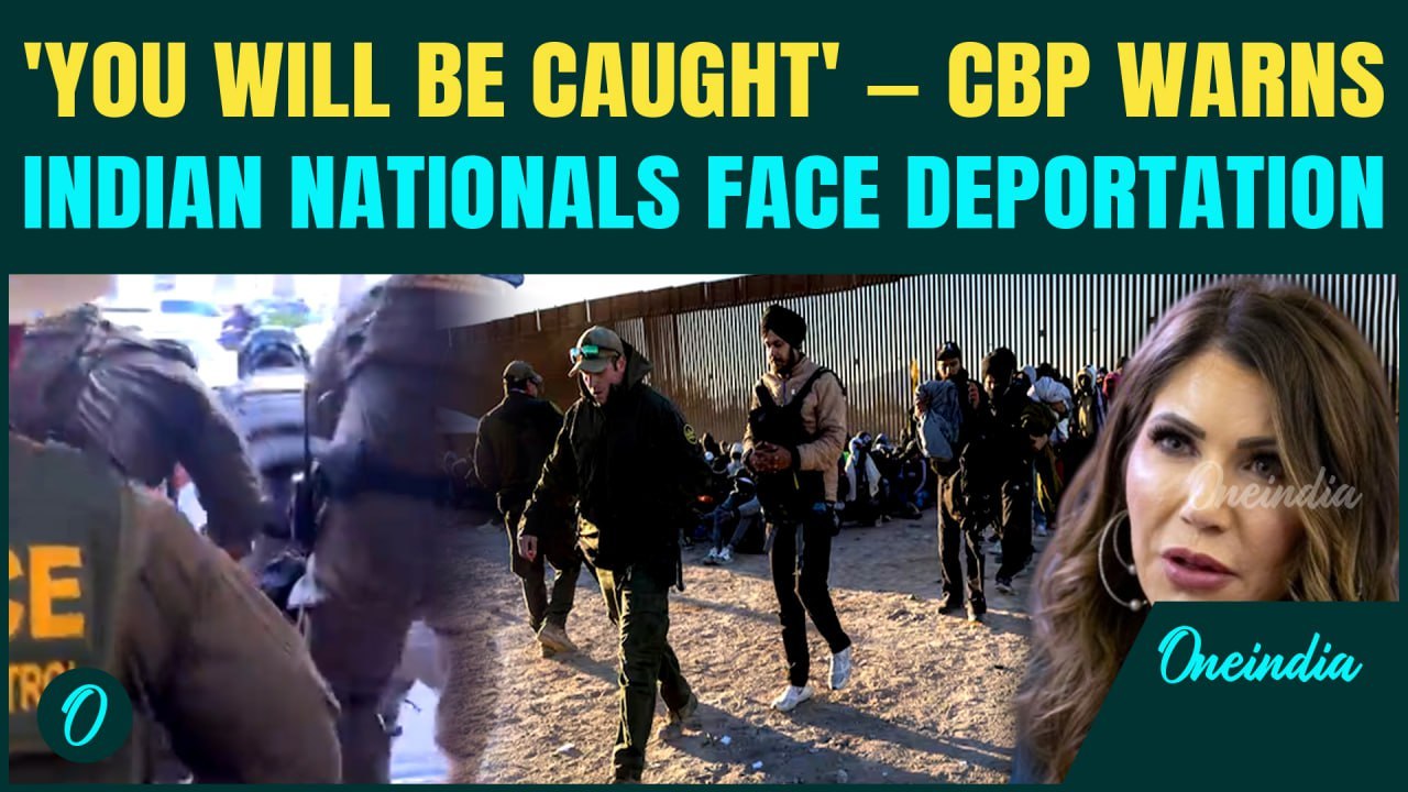 U.S. Border Patrol Busts Indian Migrants on Canada Border | Self-Deport App, $1,000 Stipend Offered