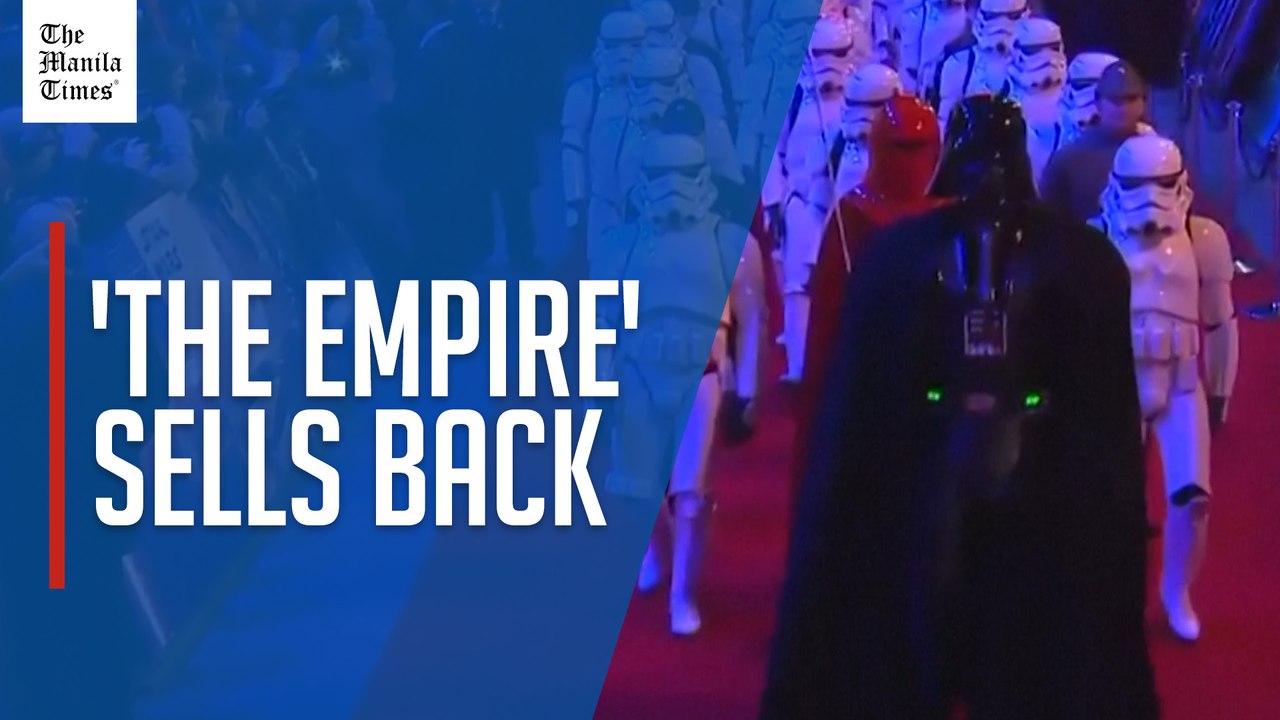 Darth Vader lightsaber among movie memorabilia headed for auction