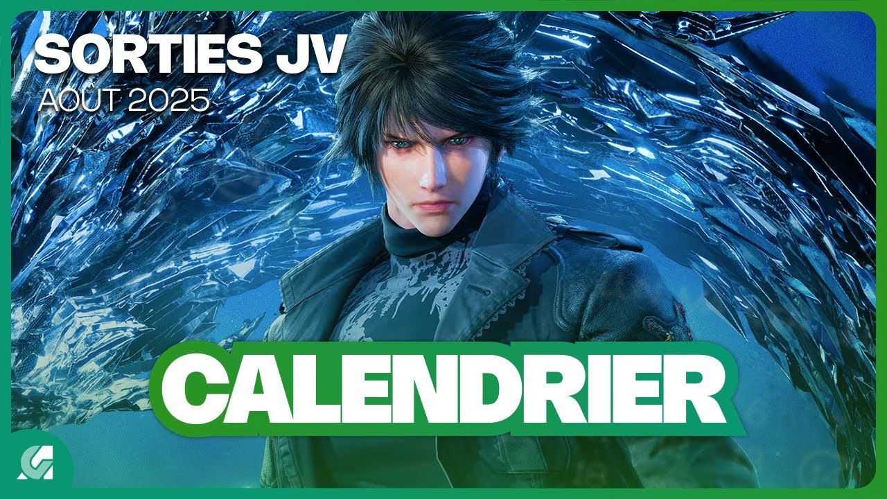 Toutes les sorties jeux vidéo aout 2025
