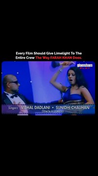 Farah didn’t steal the show, she shared it. 🏆❤️ #GlamSham #Bollywood #BollywoodAwards #FarahKhan {GlamSham, Bollywood, Bollywood Awards, Farah Khan}