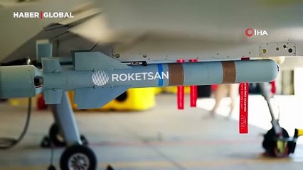 Bayraktar AKINCI TİHA'dan yerli mühimmatla hedeflere tam isabet