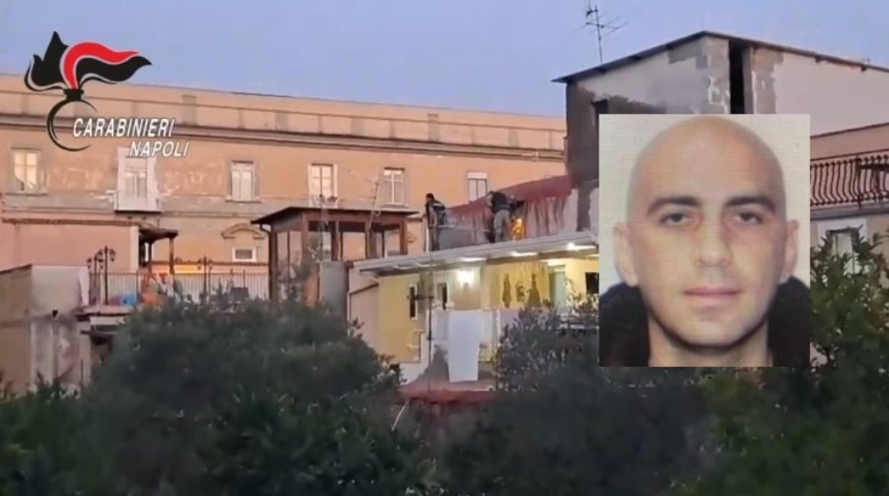Ercolano, catturato il latitante Michele Ciaravolo: reggente del clan Ascione-Papale (07.08.25)