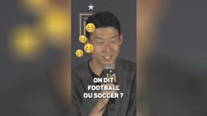 LAFC - La petite blague de Son entre "football" et soccer" lors de sa présentation