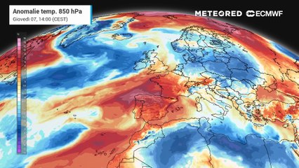 L’anticiclone africano si sta rafforzando e nel weekend potrebbe portare nuovi picchi oltre i 36-38°C.