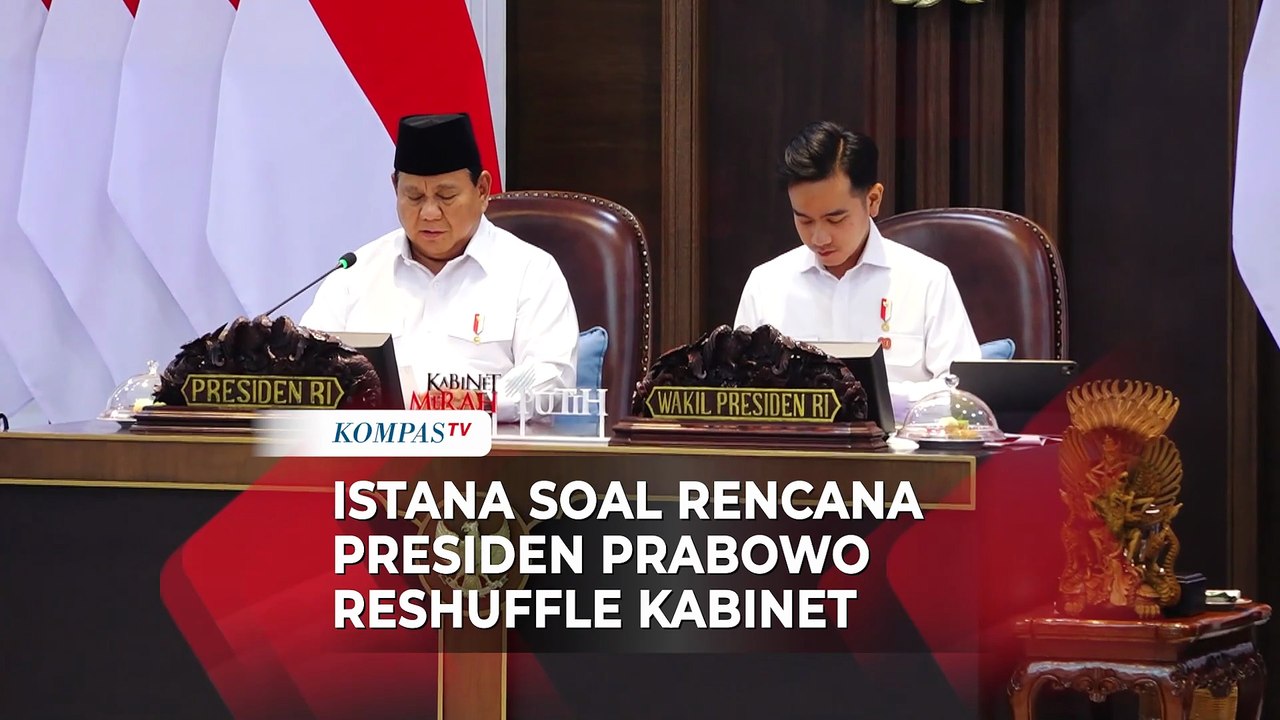 Istana Soal Isu Presiden Prabowo Bakal Reshuffle Kabinet Merah Putih