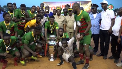 Région – Dimbokro : ‘’FC N’Diaye’’ de la Cité vainqueur du tournée de foot Adama Coulibaly à Dimbokro
