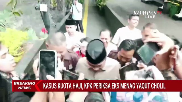 [FULL] Pernyataan Eks Menag Yaqut Cholil Usai Diperiksa KPK Terkait Dugaan Kasus Korupsi Kuota Haji