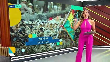 Todo listo para la Parada Militar en Sucre para celebrar los 200 años de creación de las FFAA