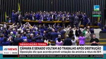 Câmara e Senado retomam trabalhos após ocupação